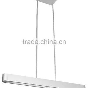 15w/30w/45w Ultrathin Streamline Pendant Linear Light thumbnail-1