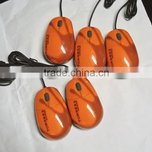 3D Button Cheapest USB Mini Optical Scroll Wired With Water Transftr Printing on Whole Mouse thumbnail-1