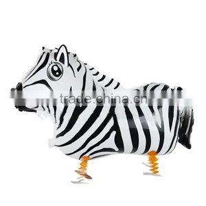 Zebra Balloon Helium Game Balloon Walking Pet Balloon thumbnail-1