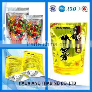High Quality Reclosable Bag for Food Packaging Plastic Stand up Bag thumbnail-1