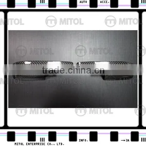 For Subaru WRX 2014- (Lower) Carbon Fiber Car Door Mirror Side Mirror Cover(Glossy) thumbnail-2