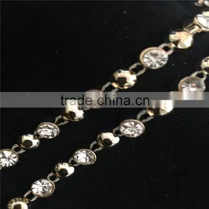 Shine Decorative Rhinestone Trim/crystal Chain Trim thumbnail-3
