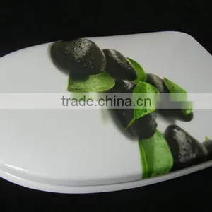 Decorative Toilet Seat Cover With Printing Beautiful Pattern thumbnail-3