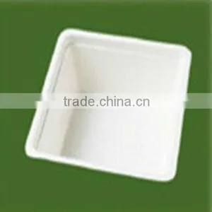 100% Sugarcane Bagasse Biodegradable Square Bucket thumbnail-1