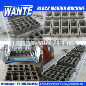 WT6-30 Germany Technology Cement Sand Hollow Block Making Machines thumbnail-4