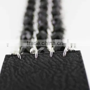 2015 Fashion Dress PU Belt With Hematite Plastic Beans Accessories in Yiwu thumbnail-6