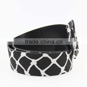 NEW Design pu Casual Dresses Belt for Women With Fashion Printed Cloth thumbnail-3