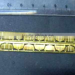 Custom 500cpr Encoder Disk Stainless Steel 202 Cordless Phone Battery Connector Copper Etched Metal Card ----DH20523 thumbnail-1