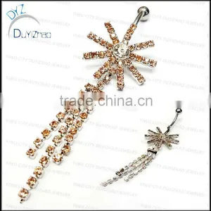 2013 New Products Vibrating Navel Rings Sexy Navel Piercing thumbnail-1