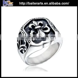 Popular Titanium 316L Stainless Steel Titanium Masonic Rings thumbnail-1