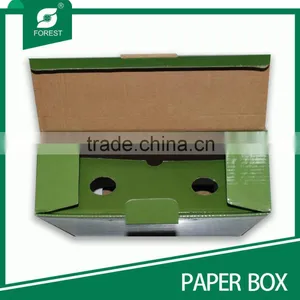 CUSTOMIZED DESIGN TOP SOCKET BOTTOM LOCK CARTON WITH PARTITION thumbnail-4