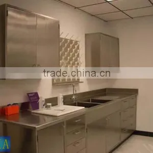 Kitchen Stainless Steel Sink Work Table Laboratory Furniture thumbnail-1