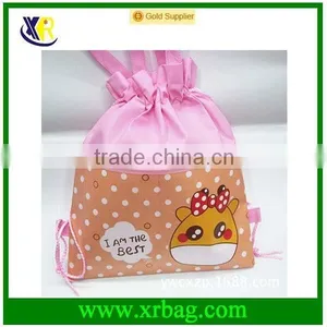 Fashion Cute Cartoon Kids Non Woven Sublimation Print Drawstring Bag thumbnail-1