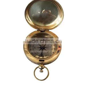 Chrome Dalvey Compass With Engraved Sailboat Lid Compass 13383 thumbnail-1