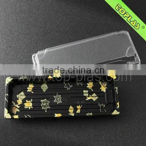 Disposable Plastic Food Sushi Take Away Packing Box Containers Quality Choice thumbnail-1