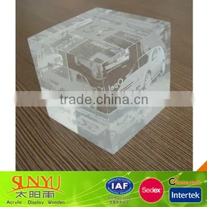 Transparent Paperweight Acrylic Paperweight thumbnail-1