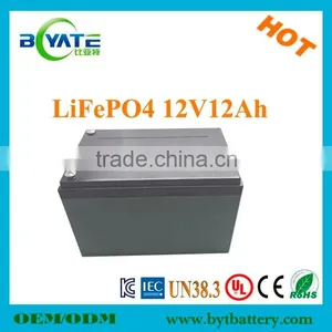 Long Cycle Life 12.8V 12Ah LiFePO4 Battery Pack for Solar Storage System thumbnail-3