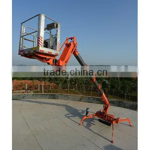 Hot Construction Building 30m Spider Lift/street Light Lift thumbnail-4