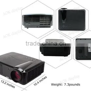 Built-in Wifi Android4.2 System 4200 Lumens For Home Cinema Theater Games Education Business Party Meeting With USB TV HDMI thumbnail-4