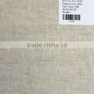 6*6 Single Nature Pure Linen Fabric thumbnail-1