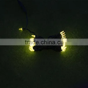 2m Copper Wire Battery Operated Warm White LED String Lights thumbnail-1