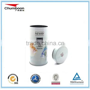 Airtight Lid Round Tea Tin Box thumbnail-1