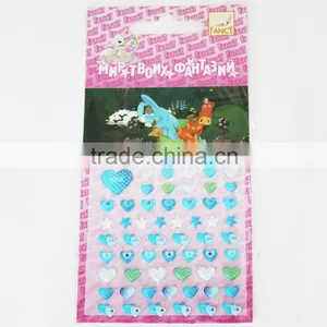 Room Decoration 3d Foam Sticker,Eco-friendly Loving Heart Puffy Sticker thumbnail-1