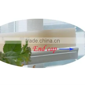 Plastic End Cap of Aluminum Tube for Window Shade thumbnail-1