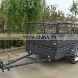 6x4 Box Trailer With Cage TR0309 thumbnail-2