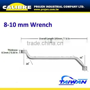 CALIBRE Brake Bleeder 6pt Deep Offset Box Wrench Set thumbnail-2