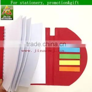 Spiral Sticky Note Book With Flags thumbnail-1
