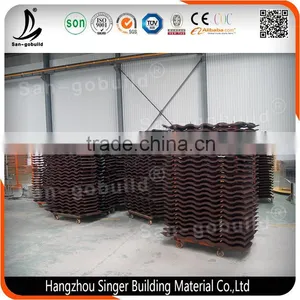High Quality Guaranteed Environment Friendly Natural Building Material Stone Coated Roof Tile thumbnail-2