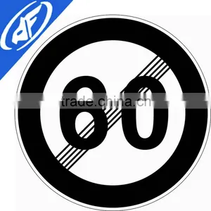 Reflective Adhesive Unfreeze 60 Yard Road Sign thumbnail-1