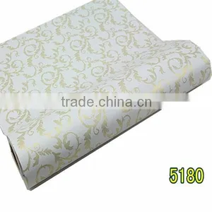 Sample Golden Pattern Adhesive Wallpaper for Living Room Decoration thumbnail-4