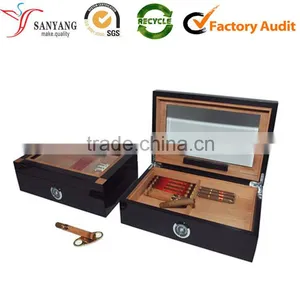 Cheap Empty Custom OEM Factory Making Cigar Packaging Box With Window thumbnail-1