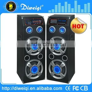2.0 Professional Powered dj Floor Standing Speakers With USB / SD / FM / EQ thumbnail-1