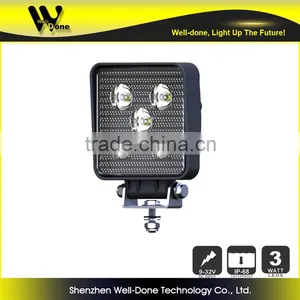 Factory Direct Offer Auto LED Lamp 4.25inch Super Bright IP68 Square15W 4x4 Offroad LED Driving Light thumbnail-1