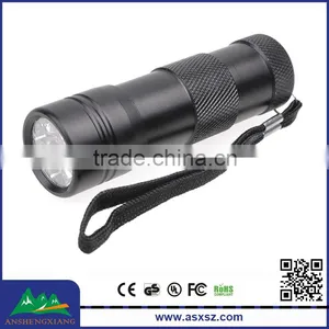 Purple Light 12 LED 395nm UV LED Flashlight for Money Detect Wholesale thumbnail-1