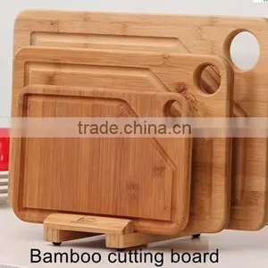 Durable Bamboo 3pcs Chopping Board With Stand thumbnail-1