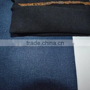 Spandex Cotton Denim Fabric Black Weft thumbnail-2