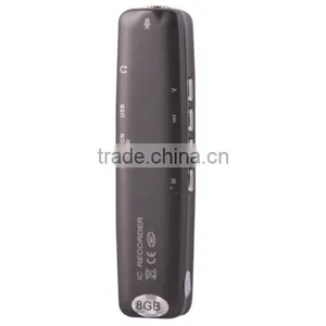 Mini Professional 8GB LCD Digital Voice Recorder With VOR MP3 Player thumbnail-3