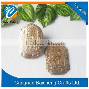 2015 Hot Sale Famous Brand Name/logo Metal Badge Designed by Yourself With Low Price thumbnail-2
