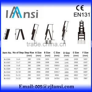 China Supplier Construction Tools Safety Price Ascend Ladder thumbnail-2