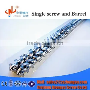 Twin Screw Barrel/Bimetal Screw and Barrel for Plastic Extruder Machine thumbnail-5