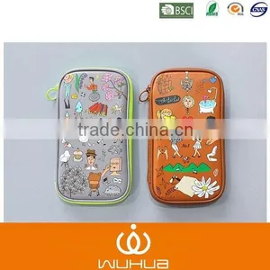 Children Cute Zipper Leather Pen and Pencil Case thumbnail-1