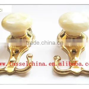 High Quality Rhinestone Curtain Tieback Hooks, Decorative Metal Curtain Holders, Curtain Accessories Holdback thumbnail-1