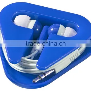 Cheap Promotional Earphone With Triangle Box thumbnail-1