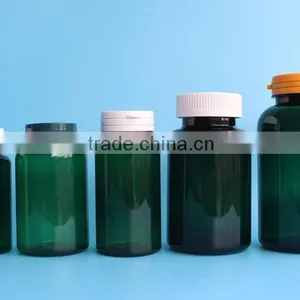 Cylindrical PET Pharmaceutical Plastic Packaging Bottle 300ml, 300cc Medicine Pill Capsule Bottle thumbnail-4