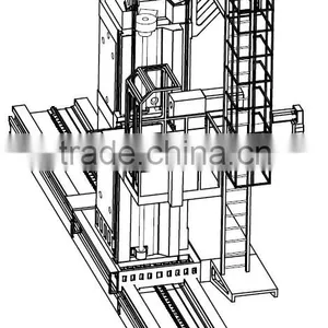 TOM-TK6920 Top Quality Floor Type Low Cost Multi Spindle Boring Machine With Spindle Dimater 200mm thumbnail-2