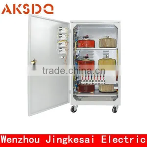 TNS 0.5KVA~100KVA Three Phase Servo Motor Automatic Voltage Regulator AVR Stabilizer thumbnail-1